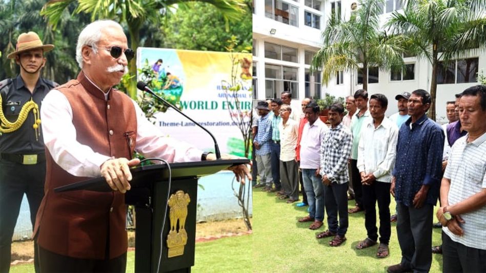 Arunachal governor advocates for ecosystem restoration on World Environment Day Arunachal governor advocates for ecosystem restoration on World Environment Day