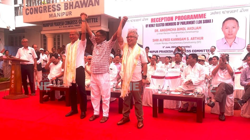 Manipur Congress criticizes BJP for alleged dictatorship attempt, celebrates democratic victory Manipur Congress criticizes BJP for alleged dictatorship attempt, celebrates democratic victory