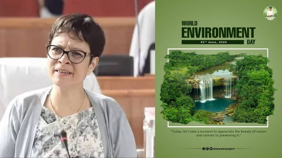 Meghalaya Minister Ampareen Lyngdoh seeks unity in preserving nature Meghalaya Minister Ampareen Lyngdoh seeks unity in preserving nature