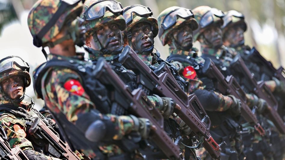Myanmar's military denies allegations of killing 76 villagers in Rakhine Myanmar's military denies allegations of killing 76 villagers in Rakhine