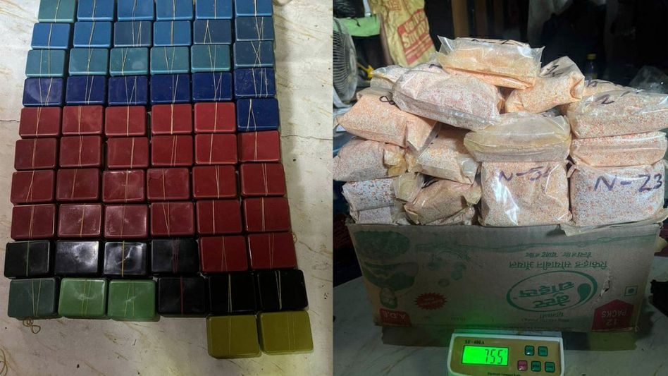 Mizoram Excise and Narcotics Department seizes 985 grams of heroin in Aizawl Mizoram Excise and Narcotics Department seizes 985 grams of heroin in Aizawl