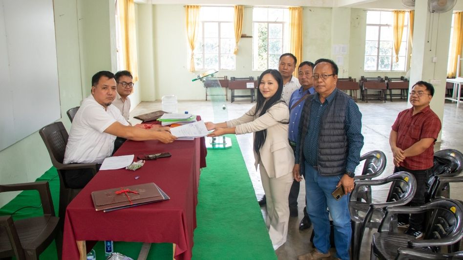 Mizoram: Aizawl prepares for AMC Ward XIX bye-election on June 25, 4 women candidates file nomination Mizoram: Aizawl prepares for AMC Ward XIX bye-election on June 25, 4 women candidates file nomination