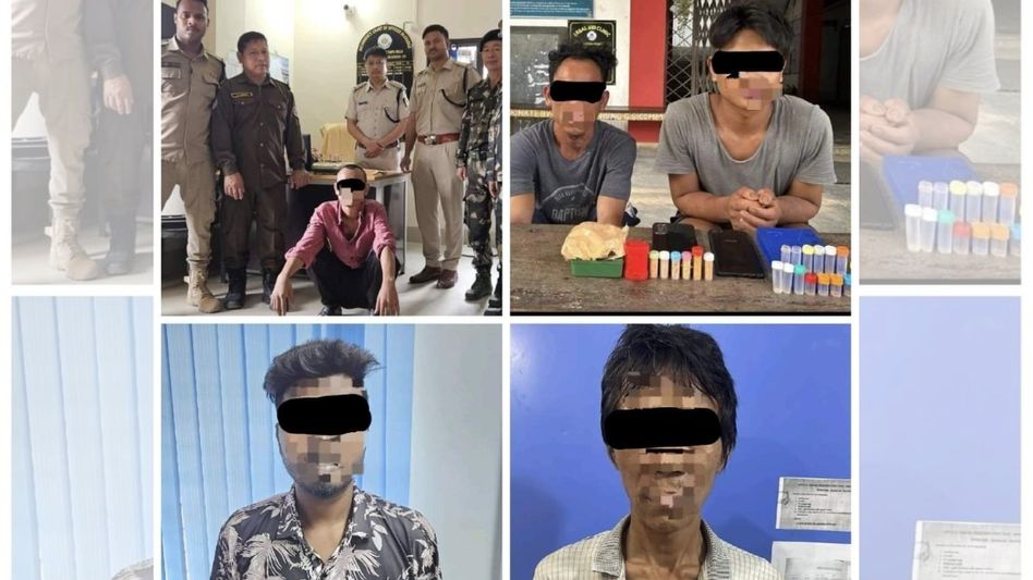 Operation Dawn: Itanagar police apprehend 5 interstate drug peddlers, seize heroin Operation Dawn: Itanagar police apprehend 5 interstate drug peddlers, seize heroin