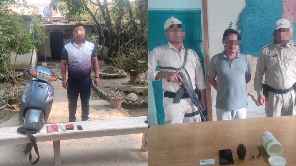 Manipur Police cracks down on militants, nabs 2 cadres from proscribed outfits Manipur Police cracks down on militants, nabs 2 cadres from proscribed outfits