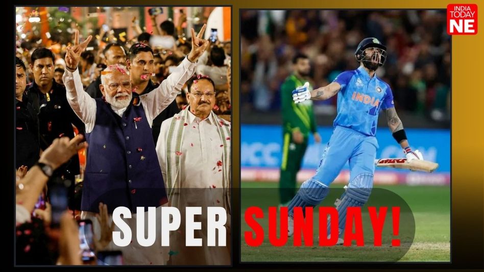 Super Sunday: Nation gears up for India Vs Pakistan match and Modi's oath taking ceremony Super Sunday: Nation gears up for India Vs Pakistan match and Modi's oath taking ceremony