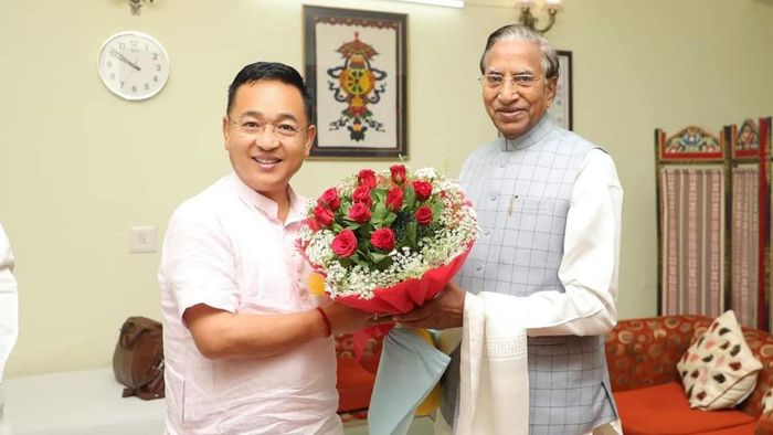 Prem Singh Tamang's Swearing-In at Paljor Stadium on June 10, 2024