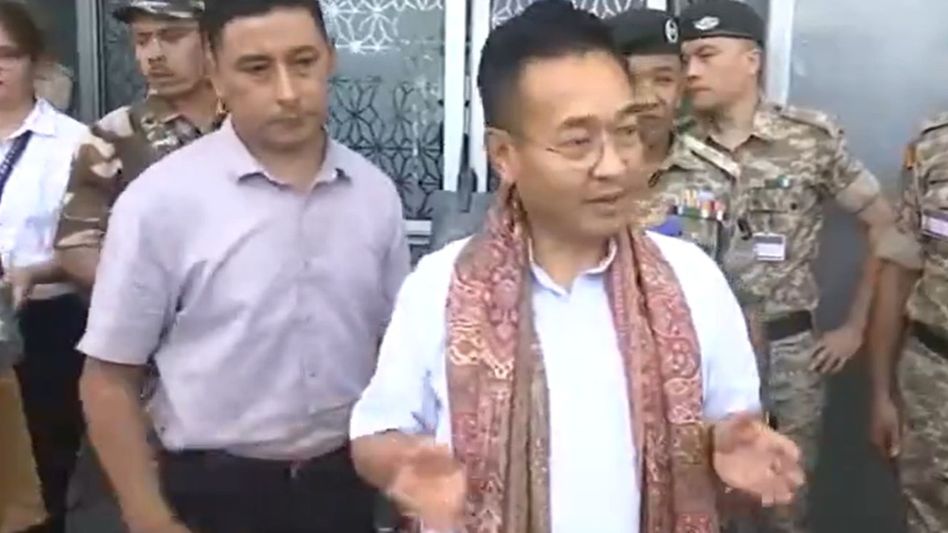 Sikkim CM-designate Tamang reaches Delhi for Modi's swearing-in ceremony Sikkim CM-designate Tamang reaches Delhi for Modi's swearing-in ceremony