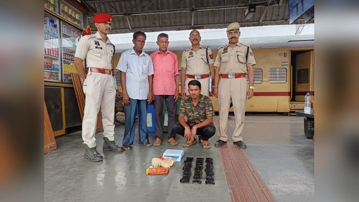 GRP seizes 6,000 Yaba tablets at Guwahati Station