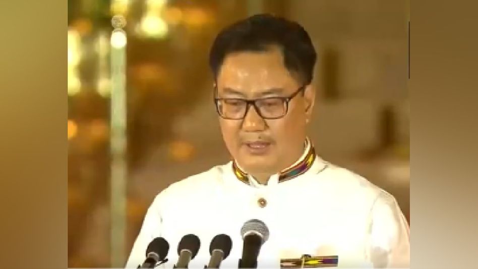 Kiren Rijiju sworn in as Union Cabinet Minister in Modi Cabinet 3.0 Kiren Rijiju sworn in as Union Cabinet Minister in Modi Cabinet 3.0