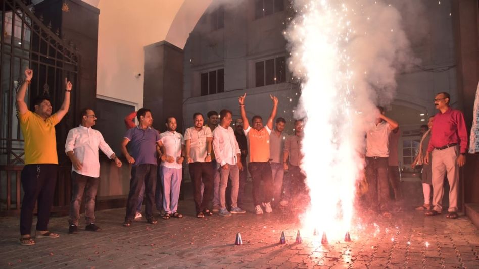 BJP celebrates Modi's third term in Guwahati office, Assam gains clout with 2 cabinet seats BJP celebrates Modi's third term in Guwahati office, Assam gains clout with 2 cabinet seats