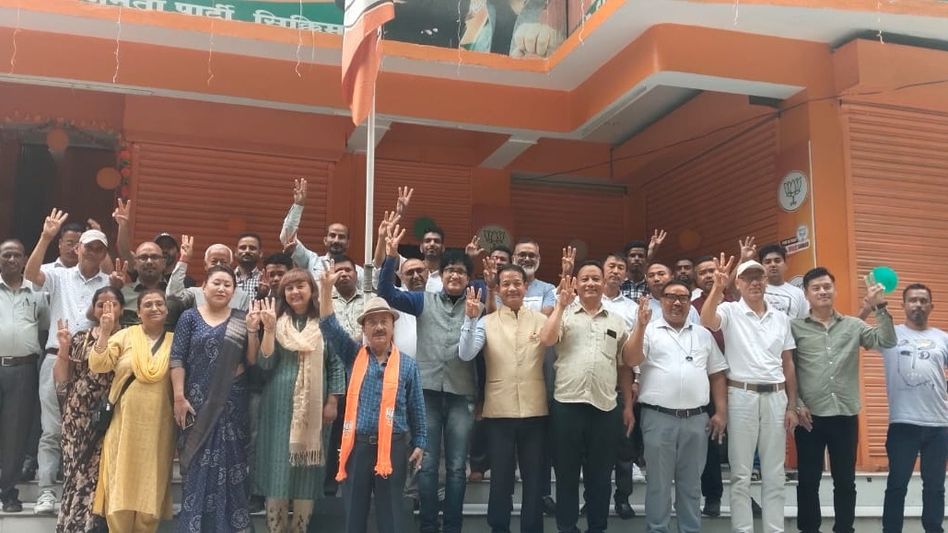 Sikkim BJP celebrates Modi's historic third term as Prime Minister Sikkim BJP celebrates Modi's historic third term as Prime Minister