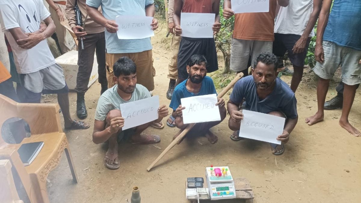 Assam Police Nab Three Drug Peddlers in Moran