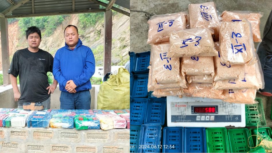 Heroin worth over Rs 70 lakh seized in Mizoram, 2 including Myanmar national held Heroin worth over Rs 70 lakh seized in Mizoram, 2 including Myanmar national held