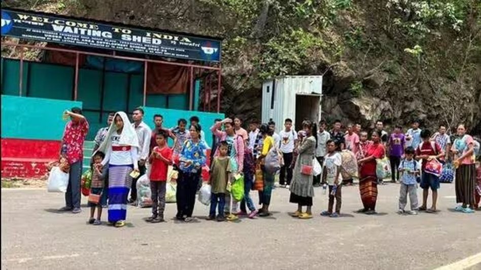 Manipur deports 38 more illegal immigrants to Myanmar Manipur deports 38 more illegal immigrants to Myanmar