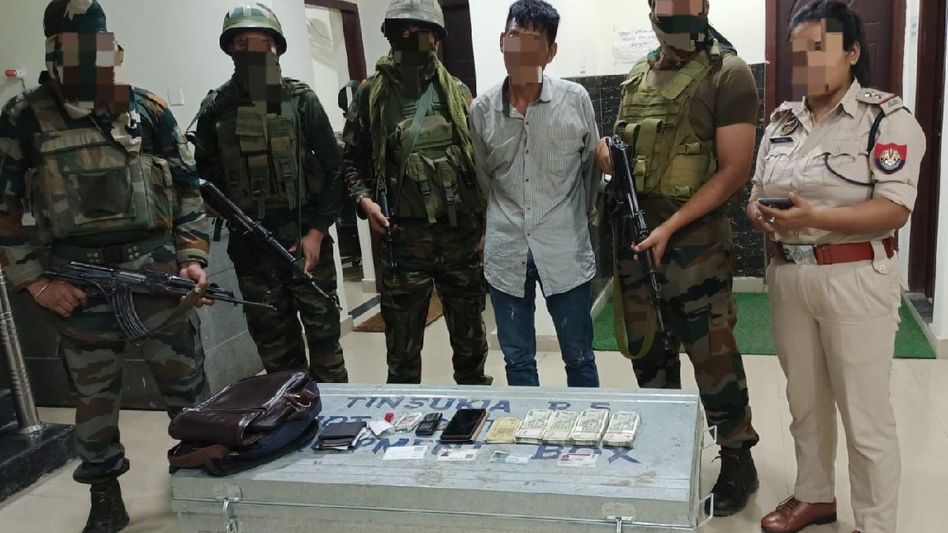 Security forces apprehend NSCN (IM) cadre in Assam's Tinsukia district Security forces apprehend NSCN (IM) cadre in Assam's Tinsukia district