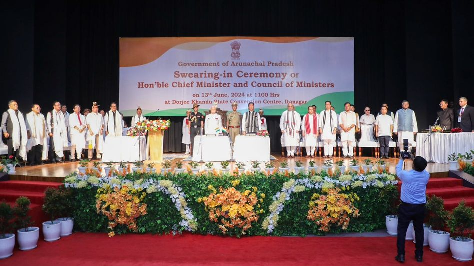 10 Arunachal ministers allotted portfolios, Deputy CM gets finance, planning 10 Arunachal ministers allotted portfolios, Deputy CM gets finance, planning