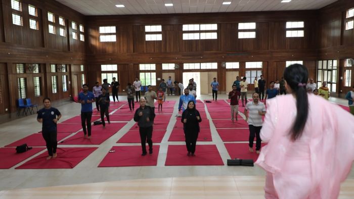 NEHU hosts 5-day yoga camp ahead of International Yoga Day