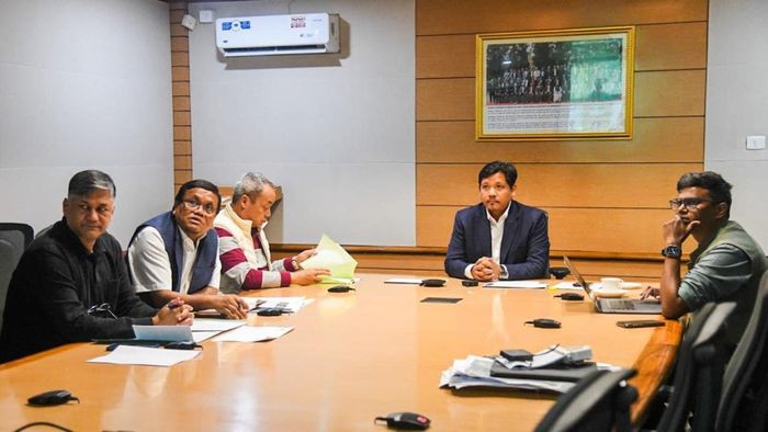 Meghalaya CM initiates solutions for persistent landslide, water overflow issues on NH-6 stretch