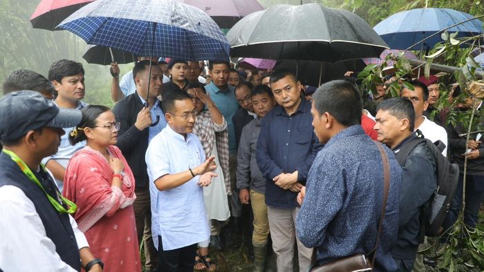 Sikkim CM announces Rs 5 lakh ex-gratia for landslide victims