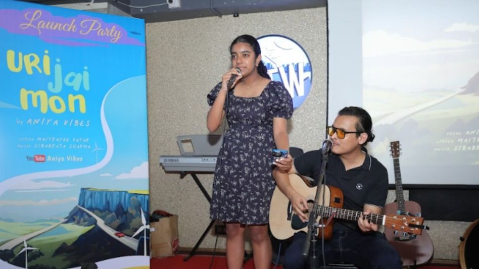 Assam's 13-year-old Aniya releases groovy single 'Uri Jai Mon' Assam's 13-year-old Aniya releases groovy single 'Uri Jai Mon'