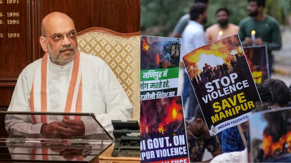 Amit Shah to chair high-level meeting on Manipur security crisis in Delhi Amit Shah to chair high-level meeting on Manipur security crisis in Delhi