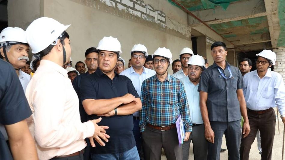 Assam: Himanta Biswa Sarma ensures timely completion and world-class facilities at Bhangagarh Mother and Child Hospital Assam: Himanta Biswa Sarma ensures timely completion and world-class facilities at Bhangagarh Mother and Child Hospital