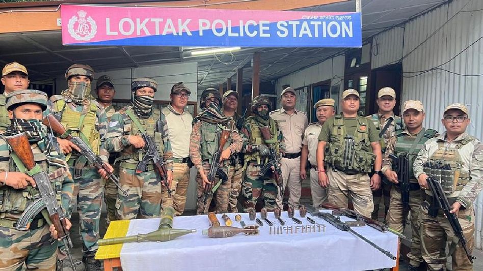Security forces intensify operations in Manipur, 67 detained, arms, drugs recovered - Security forces intensify operations in Manipur, 67 detained, arms, drugs recovered -