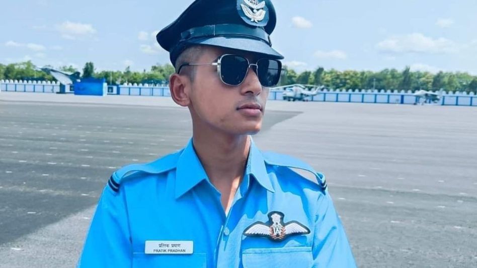 Pratik Pradhan becomes Sikkim's 1st fighter jet pilot Pratik Pradhan becomes Sikkim's 1st fighter jet pilot