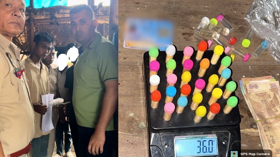 Assam Police seizes over 100 grams of heroin in separate raids, several arrested Assam Police seizes over 100 grams of heroin in separate raids, several arrested
