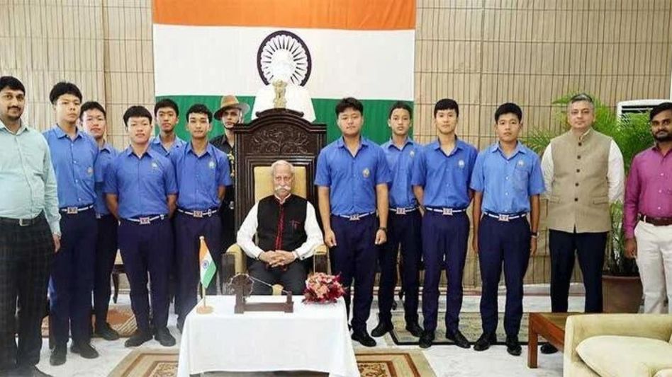 Arunachal governor interacts with NDA aspirants Arunachal governor interacts with NDA aspirants