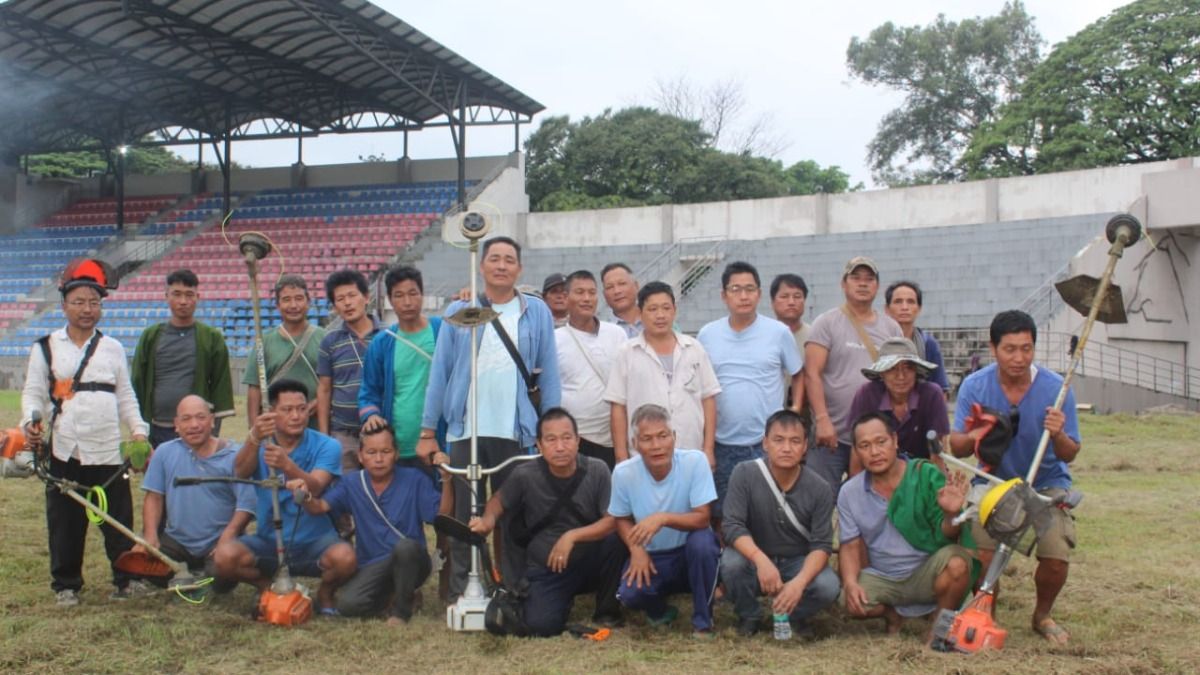 UFO-80s Clean Pasighat Stadium