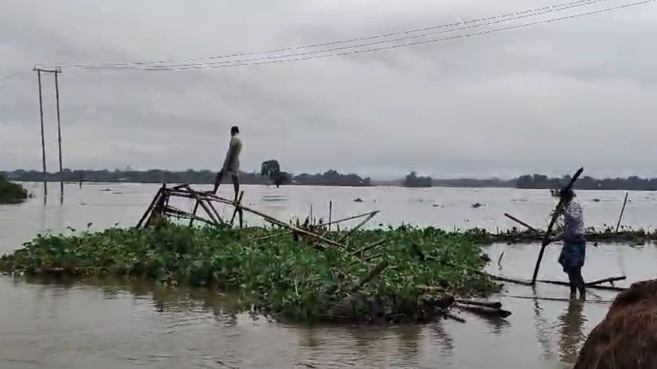 Assam struggles with severe flooding, landslides, nearly 3 lakh affected Assam struggles with severe flooding, landslides, nearly 3 lakh affected
