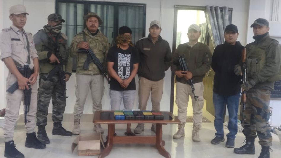 Assam Rifles seizes brown sugar worth Rs. 2.6 lakh in Manipur Assam Rifles seizes brown sugar worth Rs. 2.6 lakh in Manipur