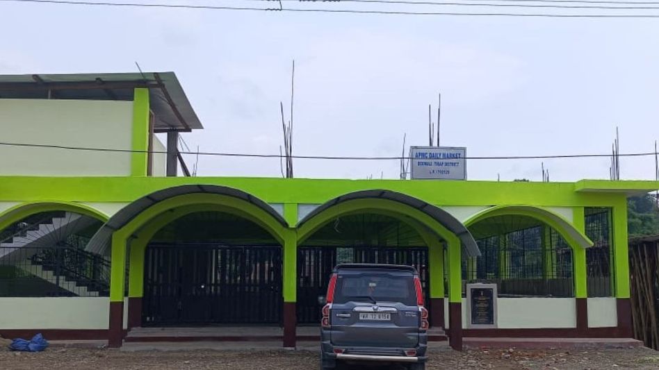 Arunachal's Deomali gets permanent market building Arunachal's Deomali gets permanent market building