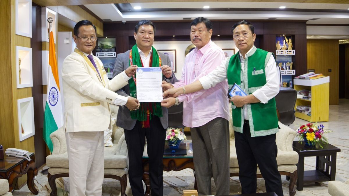 National People's Party MLAs extend support to Pema Khandu government in Arunachal