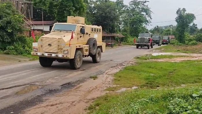 Manipur: Over 200 security personnel promote peace in joint operation in Jiribam