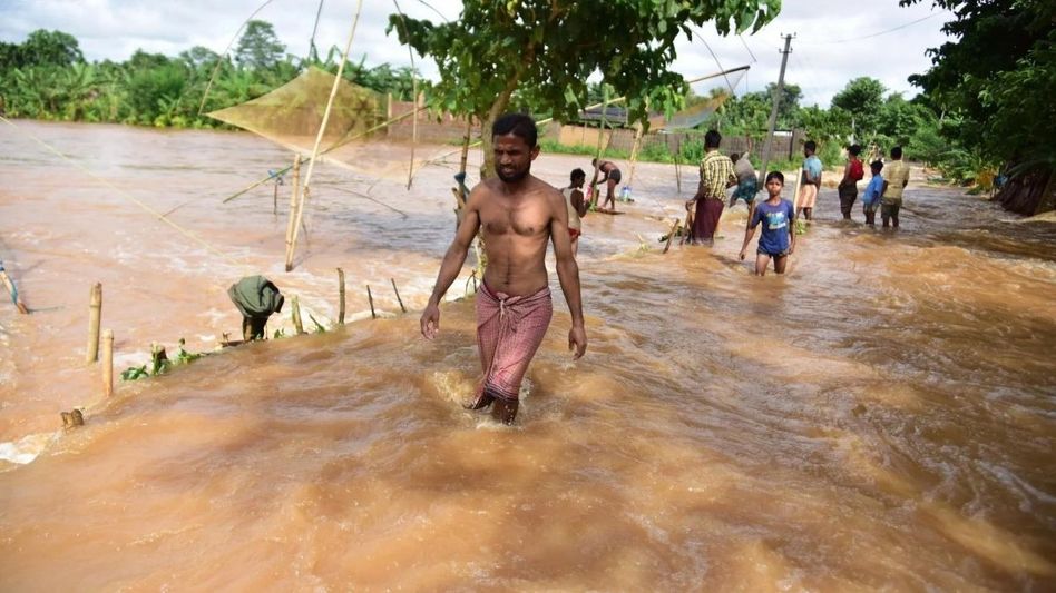 Assam flood situation deteriorates; one more dead, over 4 lakh affected Assam flood situation deteriorates; one more dead, over 4 lakh affected