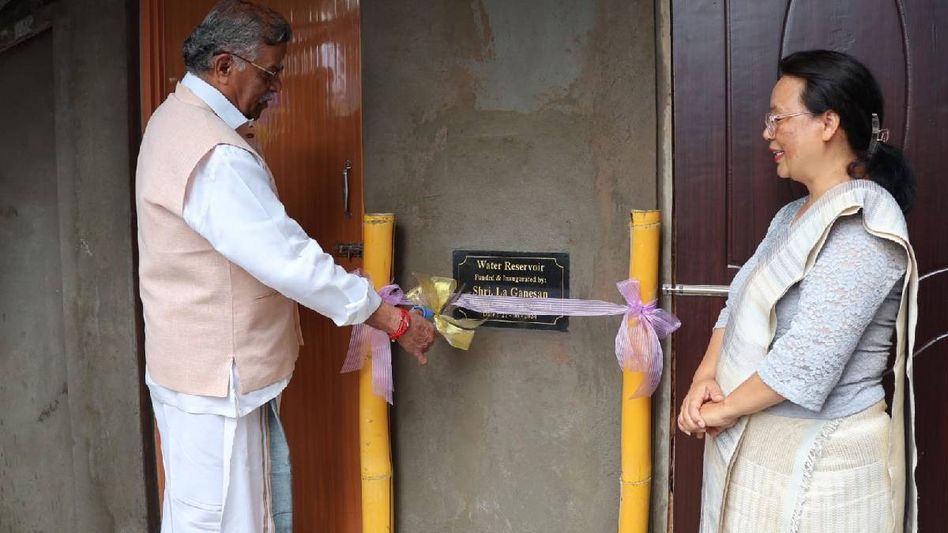 Nagaland Governor inaugurates water reservoir at senior citizen home, seeks well-being for residents Nagaland Governor inaugurates water reservoir at senior citizen home, seeks well-being for residents
