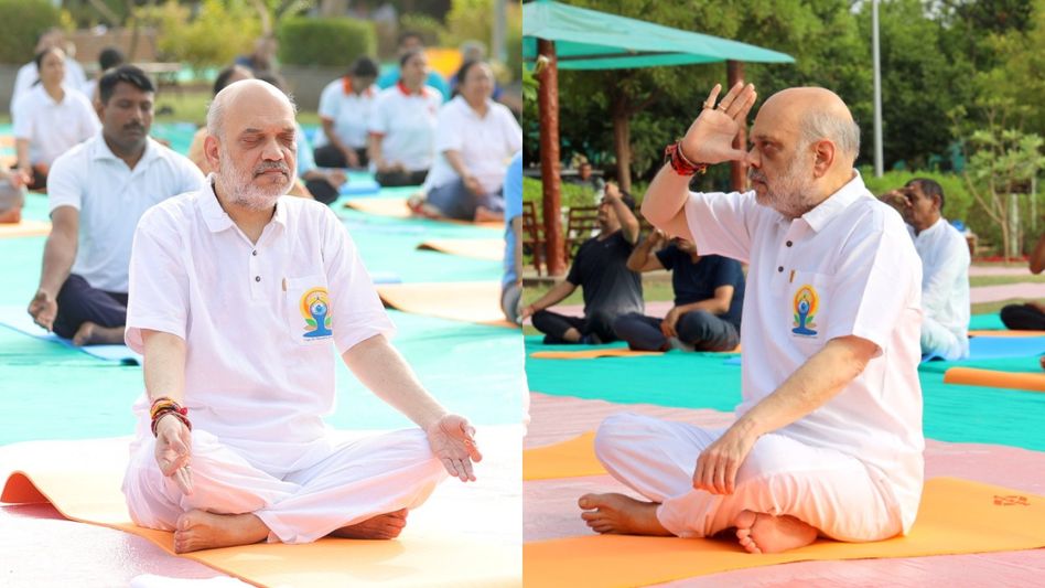 India gave many things to humankind, but yoga is world's biggest gift: Amit Shah India gave many things to humankind, but yoga is world's biggest gift: Amit Shah