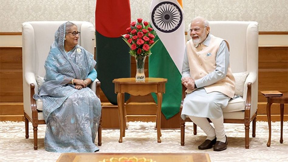 Bangladesh PM Sheikh Hasina arrives in Delhi for two-day India visit Bangladesh PM Sheikh Hasina arrives in Delhi for two-day India visit