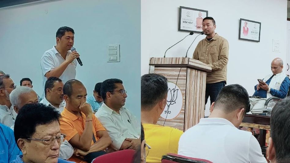 Sikkim BJP holds review meet, aims to improve party's performance in state polls Sikkim BJP holds review meet, aims to improve party's performance in state polls