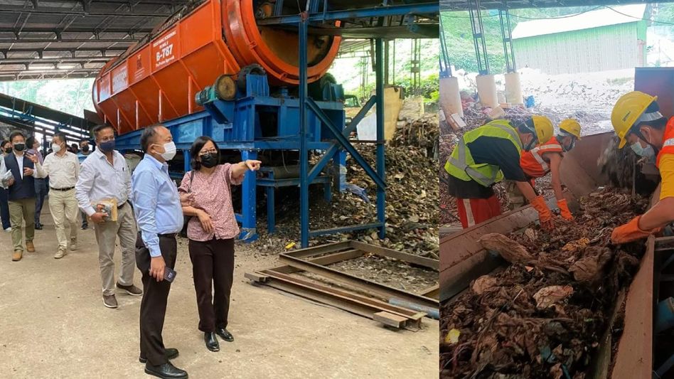 Sikkim urban development secretary inspects Martam biomining project, stresses on scientific waste management Sikkim urban development secretary inspects Martam biomining project, stresses on scientific waste management