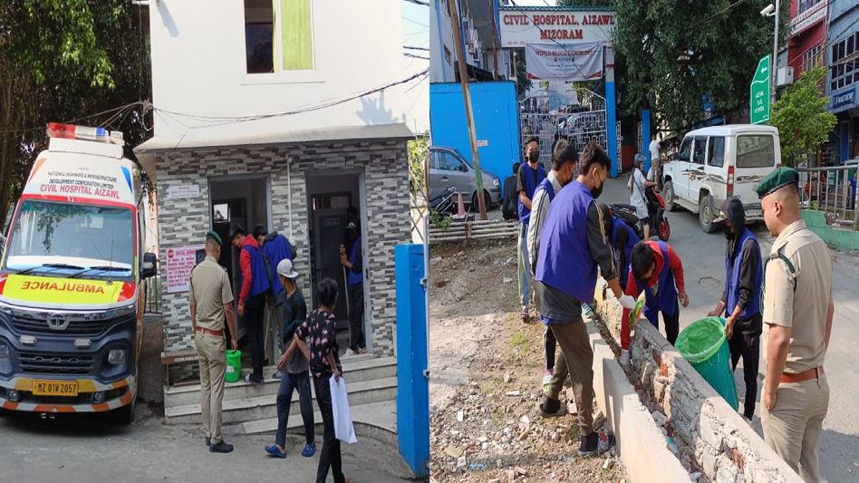 Mizoram: Authorities enforce community service for liquor law violators in Aizawl Mizoram: Authorities enforce community service for liquor law violators in Aizawl