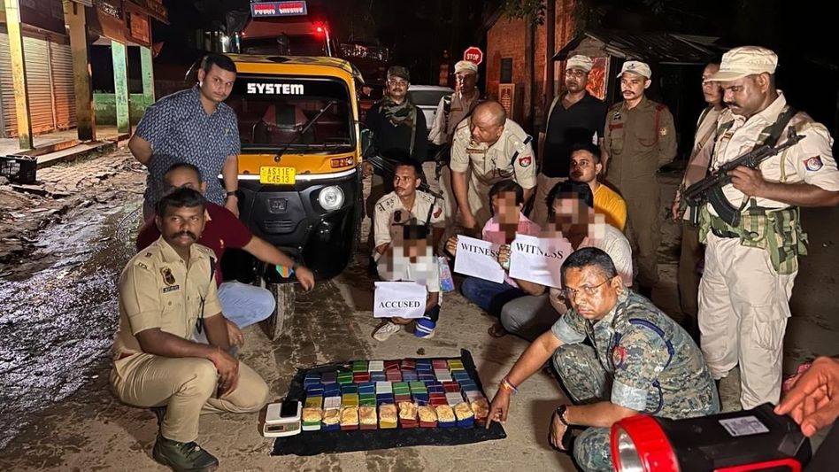 Assam Police seizes heroin worth Rs 5 crore in Cachar, one apprehended Assam Police seizes heroin worth Rs 5 crore in Cachar, one apprehended