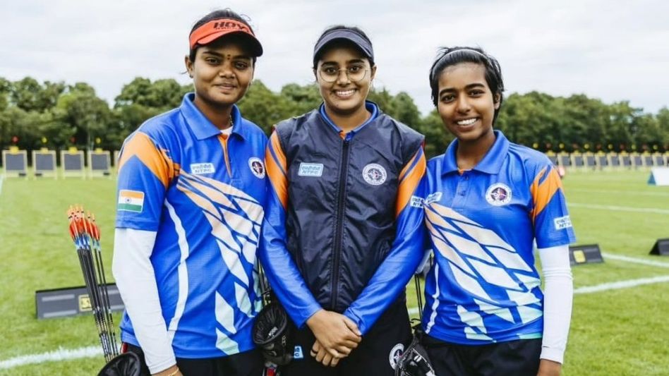 Indian women's archery team clinches gold at Antalya World Cup 2024 Indian women's archery team clinches gold at Antalya World Cup 2024