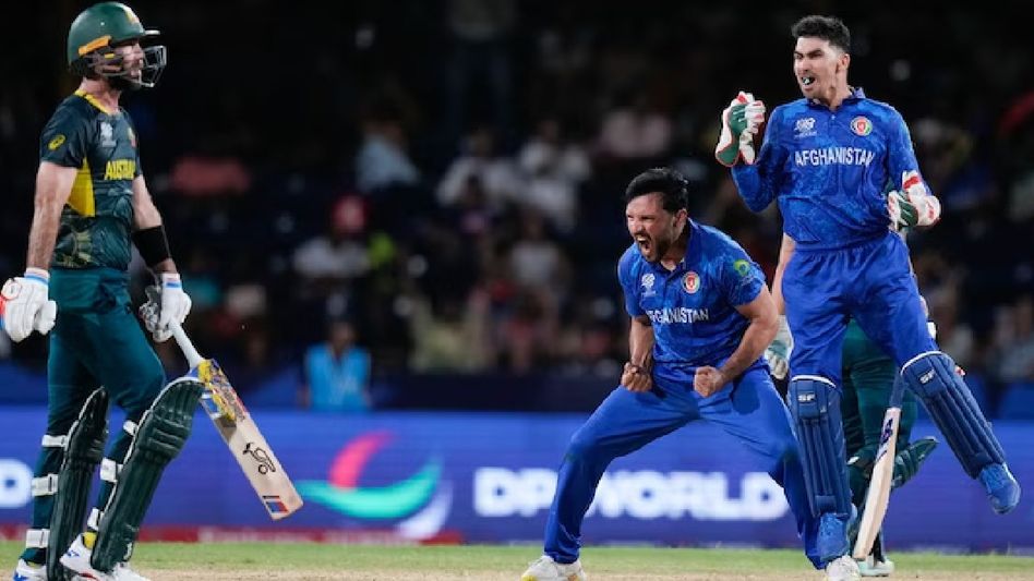 Afghanistan beat Australia by 21 runs, secure historic win to stay alive in T20 World Cup Afghanistan beat Australia by 21 runs, secure historic win to stay alive in T20 World Cup