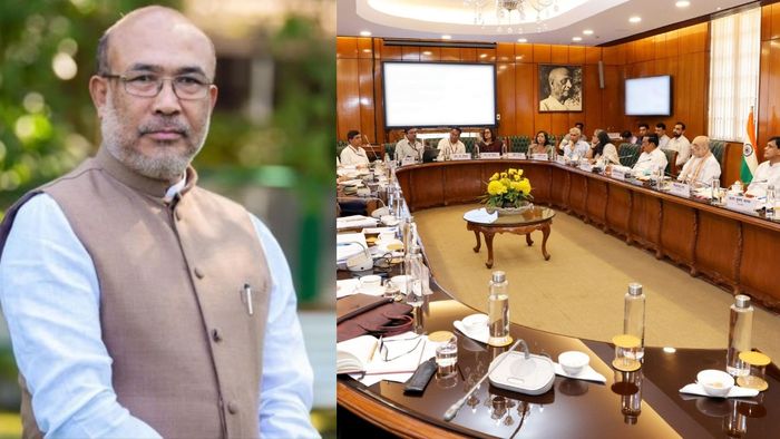 Manipur: N Biren Singh cuts Delhi visit short, hails Amit Shah's focus on flood relief and security measures