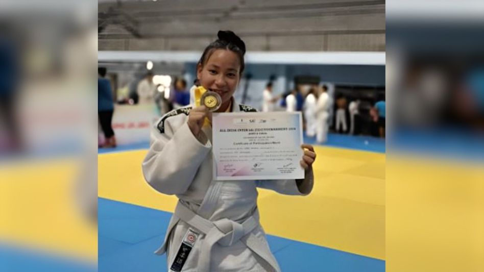 Arunachal's Kabi Doyom wins gold at judo tournament in Bhopal Arunachal's Kabi Doyom wins gold at judo tournament in Bhopal
