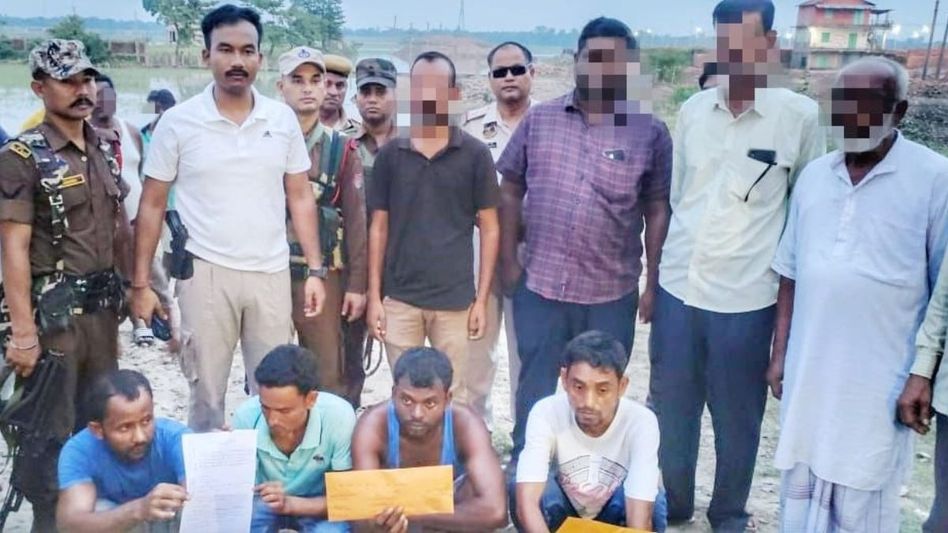 Assam: Drug trafficking gang arrested in Dhubri, brown sugar seized  Assam: Drug trafficking gang arrested in Dhubri, brown sugar seized