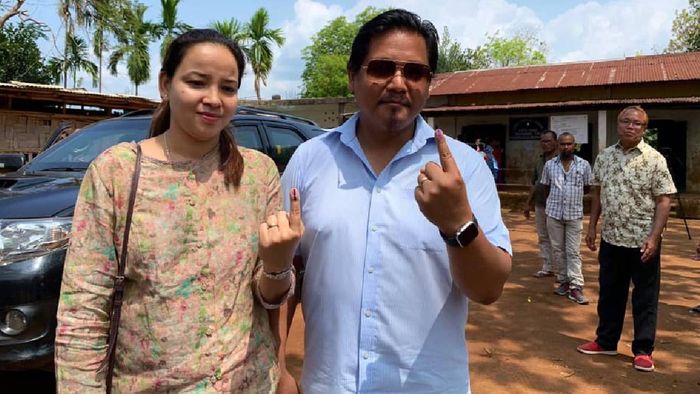 Meghalaya CM Conrad Sangma's wife Mehtab Chandee among top contenders for Gambegre bypolls (Photo: ConradSangma/Facebook)